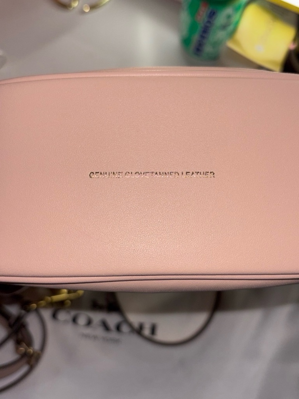 Coach Crescent Shoulder Bag in Dusty Rose - Picture 3 of 4